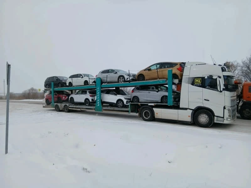 Автовоз для перевозки нескольких автомобилей